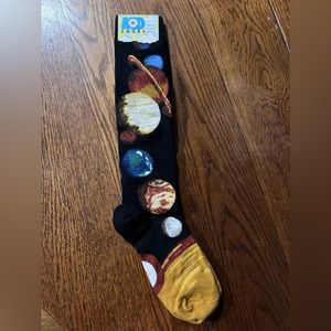 Under Knee High Planet Socks